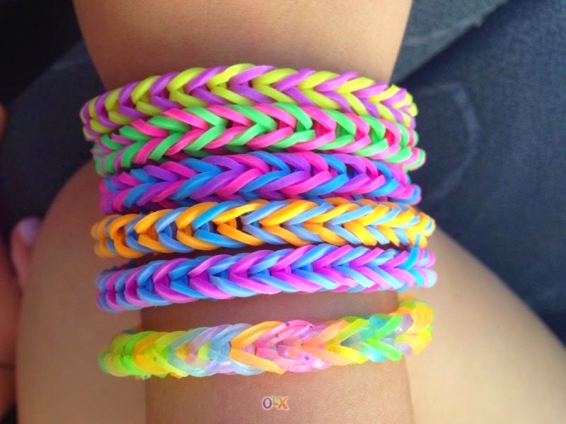 Sonhos de adolescente Nova onda Pulseiras de elástico