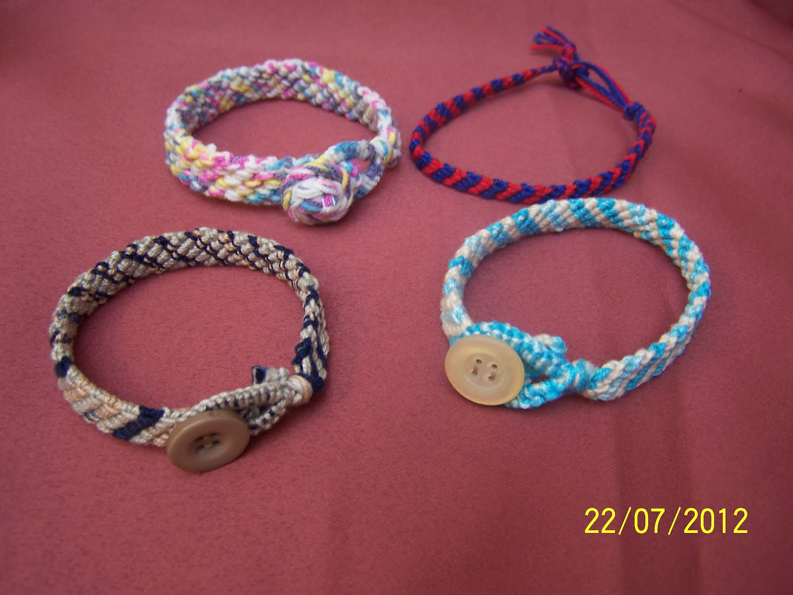 O Atelier da Isaura Pulseiras da amizade
