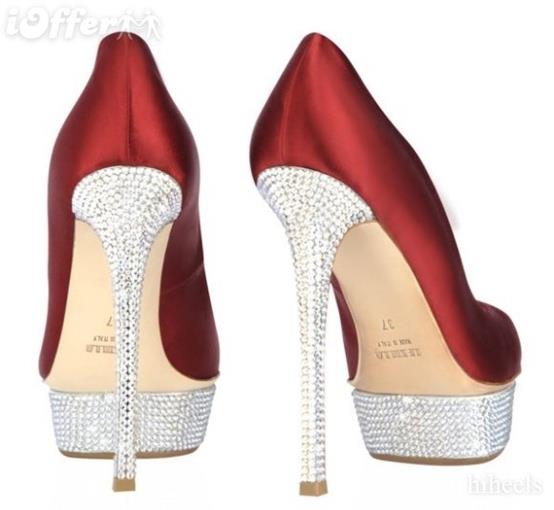 Sapato Noiva Vermelho Noivas de Manu