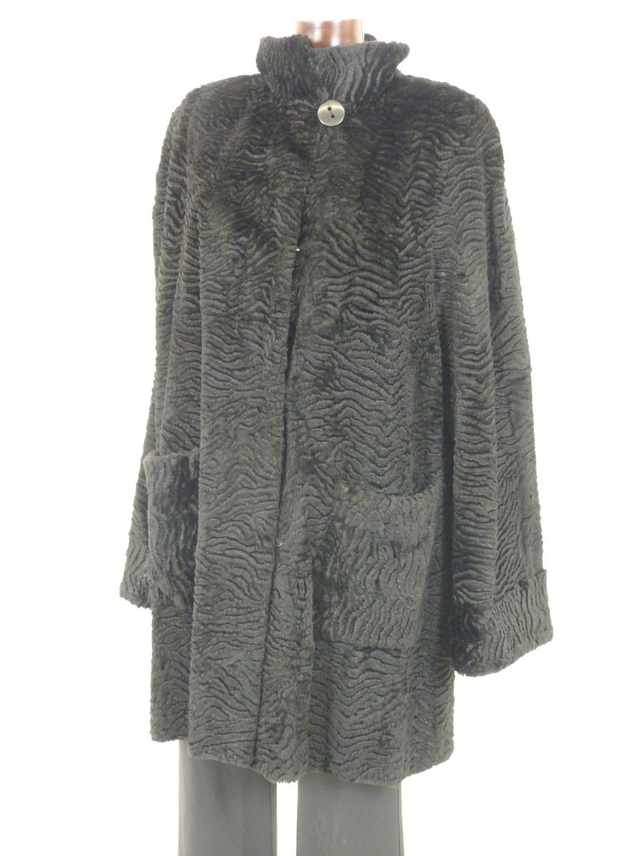 I wish I Wish Casaco de Pele de ASTRAKAN * PROMOÇÃO