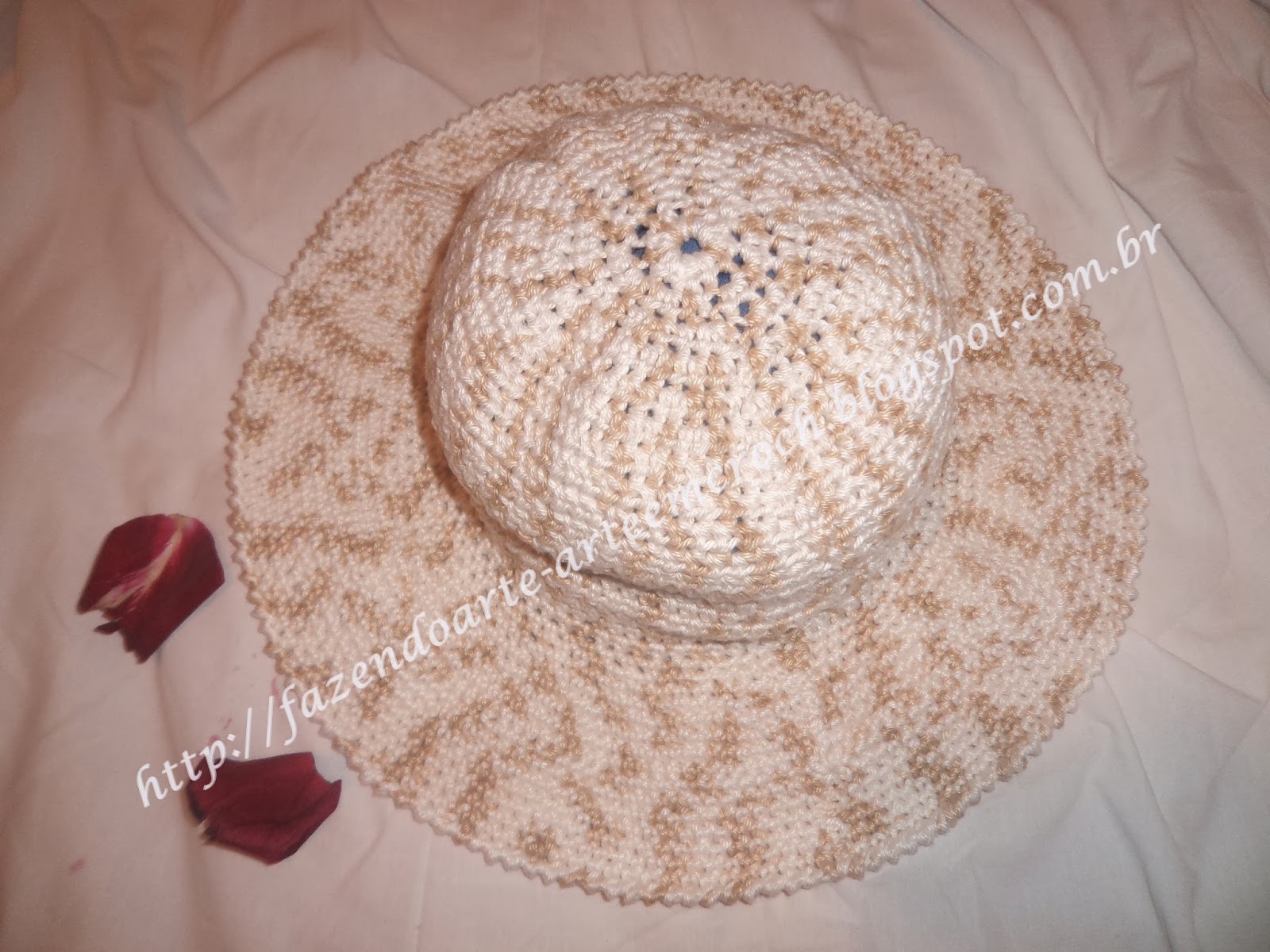 Beth Ribeiro * * * Fazendo Arte Arte em crochê CHAPÉU