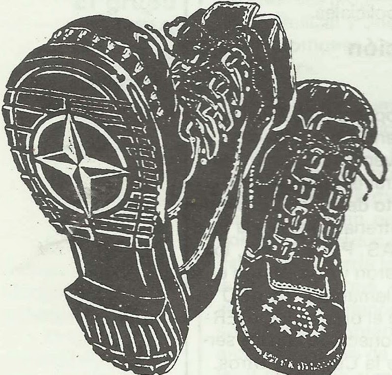 botas militares dibujo