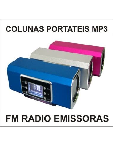 Comprar Colunas Portateis Com Radio Barato&nbsp;Preço