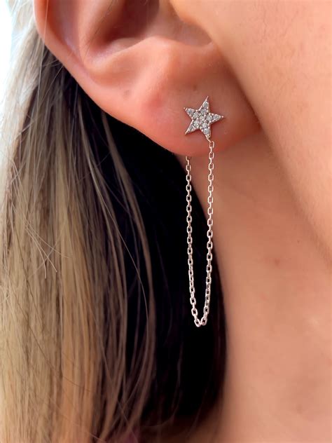 Comprar Brinco Corrente Estrela Barato&nbsp;Preço