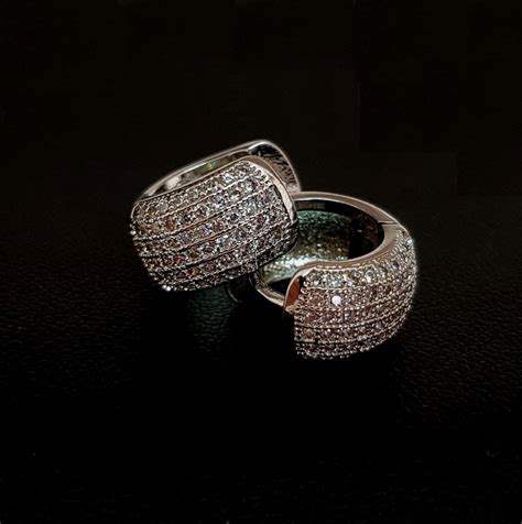 Comprar Brinco Masculino Zirconia Argola Barato&nbsp;Preço