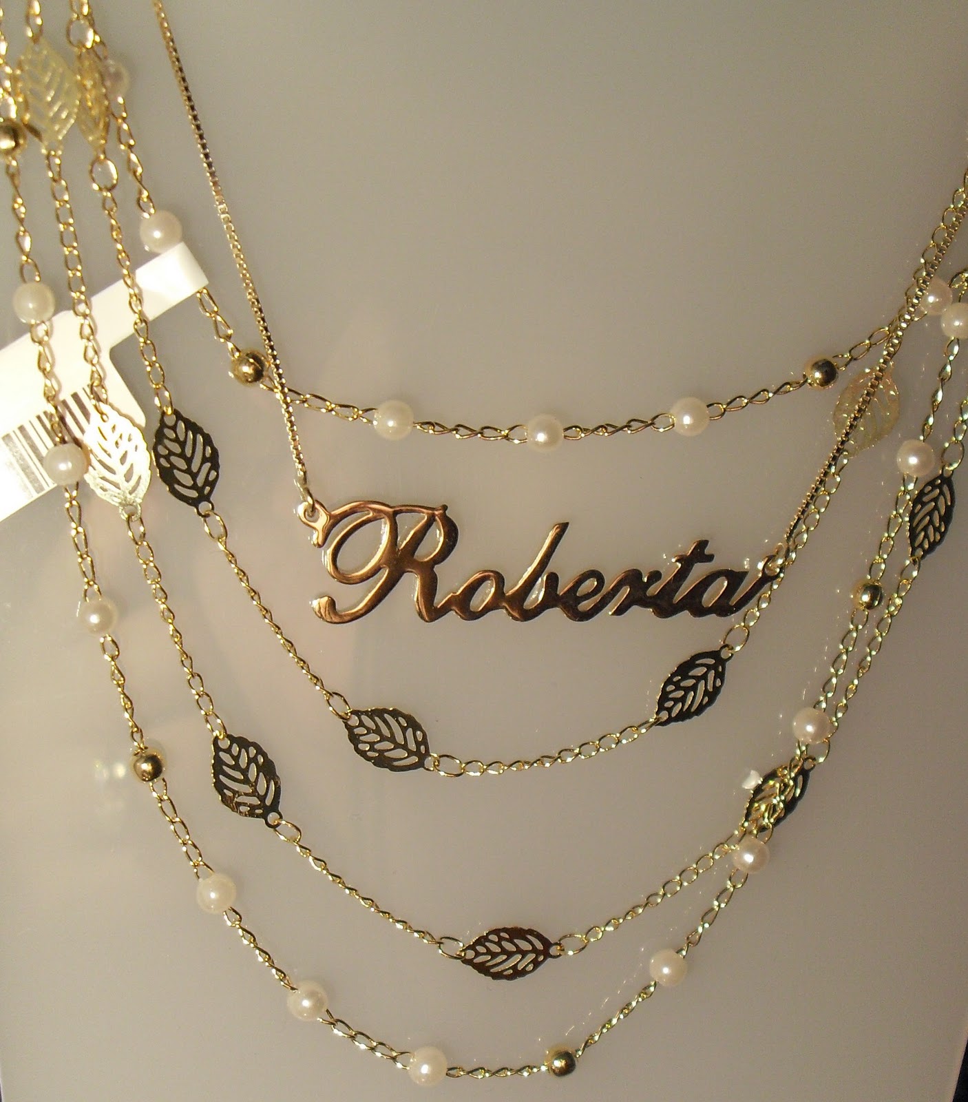 Mania Santa Combinações com Colares Personalizados