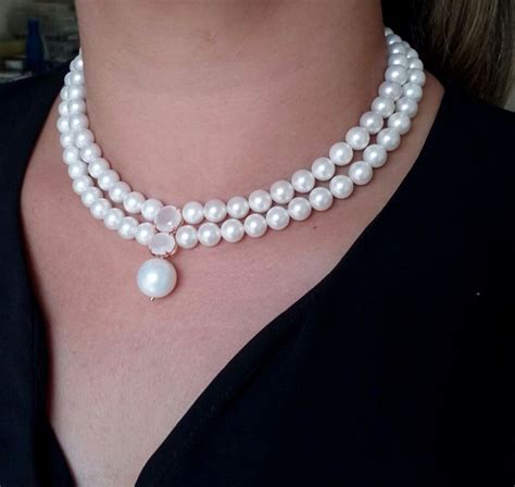 Comprar Colar De Perola Grande Barato&nbsp;Preço