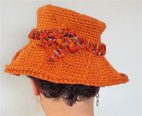 Comprar Chapeu De Praia Em Croche Barato&nbsp;Preço