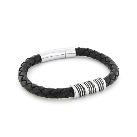 Comprar Pulseira Homem Preta Barato&nbsp;Preço